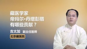 藏医学家帝玛尔·丹增彭措有哪些贡献？